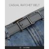 image:imageCHAOREN Leather Ratchet Belt Men  Mens Belts Casual Accessories for Every Occasion 35mm