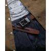 image:imageCHAOREN Leather Ratchet Belt Men  Mens Belts Casual Accessories for Every Occasion 35mmBrown