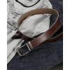 image:imageCHAOREN Leather Ratchet Belt Men  Mens Belts Casual Accessories for Every Occasion 35mmCognac
