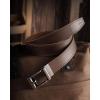 image:imageCHAOREN Leather Ratchet Belt Men  Mens Belts Casual Accessories for Every Occasion 35mmFull Grain Brown