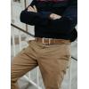 image:imageCHAOREN Leather Ratchet Belt Men  Mens Belts Casual Accessories for Every Occasion 35mmFull Grain Cognac