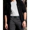 image:imageCHAOREN Nylon Ratchet Belts for Men  Adjustable Casual Work Belt with Slide Buckle  Trim to FitNavy 38mm