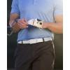 image:imageCHAOREN Nylon Ratchet Belts for Men  Adjustable Casual Work Belt with Slide Buckle  Trim to FitWhite 35mm
