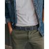 image:imageCHAOREN Ratchet Belts for Men  15 Mens Belts Genuine Leather for Causual Jeans  Customizable StyleVersatile FitNavy Blue