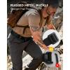 image:imageCHAOREN Tactical Belt Men  Nylon EDC Belt for Military CCWBlack
