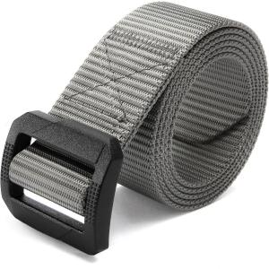 image:imageCHAOREN Tactical Belt Men  Nylon EDC Belt for Military CCWGrey