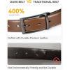 image:imageCHAOREN Boys Belt Most Size Kids 1 14 Dress Reversible Belt for Youth  One Leather Belt Two StyleBrownBlack