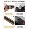 image:imageCHAOREN Leather Boys Belt Dress Kids Belt with Ratchet Buckle Width 1 Adjustable for Formal Wear and School UniformsBrown