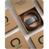 image:imageCHAOREN Ratchet Boys Belt Kid Dress Belt with Click Buckle Adjustable Leather Belt for School Uniform and Formal PantsBrown