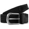 image:imageCHAOREN Woven Boys Belt 125 Elastic Braided Kids Belt Casual for Golf And BaseballGun  Black