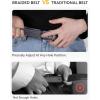 image:imageCHAOREN Woven Boys Belt 125 Elastic Braided Kids Belt Casual for Golf And BaseballGun  Black