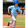image:imageCHAOREN Youth Baseball Belt  125 Boys Belt Elastic Softball Belts for Boys and Girls  Easy for SportCarolina Blue