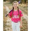 image:imageCHAOREN Youth Baseball Belt  125 Boys Belt Elastic Softball Belts for Boys and Girls  Easy for SportPink