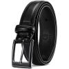 image:imageCHAOREN Boys Belt  1 18 Leather Kids Belt for Dress  Perfect Companion to Youth Formal OutfitBlack