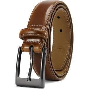 image:imageCHAOREN Boys Belt  1 18 Leather Kids Belt for Dress  Perfect Companion to Youth Formal OutfitBrown
