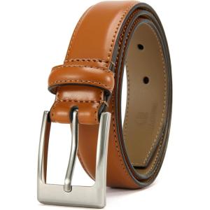 image:imageCHAOREN Boys Belt  1 18 Leather Kids Belt for Dress  Perfect Companion to Youth Formal OutfitBrown Tan