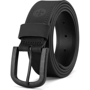 image:imageCHAOREN Full Grain Leather Belts for Men  Mens Belt for Jeans  Timeless Elegance for Casual Dress