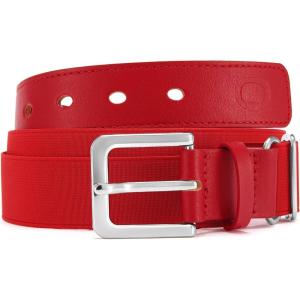 image:imageCHAOREN Youth Baseball Belt  125 Boys Belt Elastic Softball Belts for Boys and Girls  Easy for SportRed