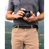 image:imageCHAOREN Nylon Ratchet Belts for Men  Adjustable Web Belt  Automatic Slide Buckle for Casual Golf WorkBlack