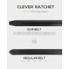 image:imageCHAOREN Boys Belt  1 14 Ratchet Kids leather Belt  Perfect Companion to Kids Dress Shoes and Casual WearBrown Tan