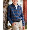 image:imageCHAOREN Boys Belt  1 18 Kids Leather Belt Handmade Full Grain Leather  Ideal for Dress and Casual WearBasic  Black