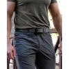 image:imageCHAOREN Ratchet Tactical Belt Men  15 Adjustable Nylon Web Belt  Quick Release for Work EDC Outdoor UseGrey