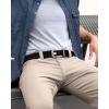 image:imageCHAOREN Ratchet Tactical Belt Men  15 Adjustable Nylon Web Belt  Quick Release for Work EDC Outdoor UseGun Black