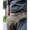 image:imageCHAOREN Ratchet Tactical Belt Men  15 Adjustable Nylon Web Belt  Quick Release for Work EDC Outdoor UseKhaki