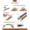 image:imageCHAOREN Reversible Belt for Men  Mens Belt Leather 1 38 Black amp Brown for Dress Pants  Adjustable Belt Trim to Fit