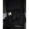 image:imageCHAOREN Tactical Belt Men  15 Stretch Belt for Work  Quick Release for Military Casual Jeans EDC HikingSilverBlack