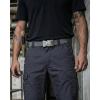 image:imageCHAOREN Tactical Belt Men  15 Stretch Belt for Work  Quick Release for Military Casual Jeans EDC HikingSilverGrey