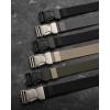 image:imageCHAOREN Tactical Belt Men  15 Stretch Belt for Work  Quick Release for Military Casual Jeans EDC HikingSilverGrey