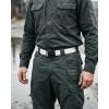 image:imageCHAOREN Tactical Belt Men  15 Stretch Belt for Work  Quick Release for Military Casual Jeans EDC HikingWhite