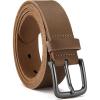 image:imageCHAOREN Boys Belt  1 18 Kids Leather Belt Handmade Full Grain Leather  Ideal for Dress and Casual WearBasic  Brown