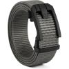 image:imageCHAOREN Ratchet Tactical Belt Men  15 Adjustable Nylon Web Belt  Quick Release for Work EDC Outdoor UseGrey