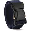 image:imageCHAOREN Tactical Belt Men  15 Stretch Belt for Work  Quick Release for Military Casual Jeans EDC HikingNavy