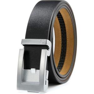 image:imageCHAOREN Reversible Belt for Men  Mens Belt Leather 1 38 Black amp Brown for Dress Pants  Adjustable Belt Trim to Fit