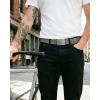 image:imageCHAOREN Mens Belt  15 Nylon Webbing Belt with Quick Release Buckle  Adjustable Fit for Casual Work amp Military  One SizeGrey