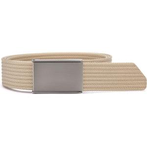 image:imageCHAOREN Mens Belt  15 Nylon Webbing Belt with Quick Release Buckle  Adjustable Fit for Casual Work amp Military  One SizeKhaki