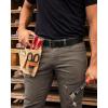 image:imageCHAOREN Work Belts for Men Heavy Duty  15 Full Grain Leather Belt Casual  Fully Adjustable Double ProngBlack