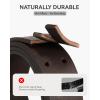 image:imageCHAOREN Work Belts for Men Heavy Duty  15 Full Grain Leather Belt Casual  Fully Adjustable Double ProngBrown