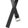 image:imageCHAOREN Work Belts for Men Heavy Duty  15 Full Grain Leather Belt Casual  Fully Adjustable Double ProngCasual Blacksilver