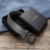 image:imageCHAOREN Work Belts for Men Heavy Duty  15 Full Grain Leather Belt Casual  Fully Adjustable Double ProngCasual Gray