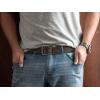image:imageCHAOREN Work Belts for Men Heavy Duty  15 Full Grain Leather Belt Casual  Fully Adjustable Double ProngClassic Dark Brown