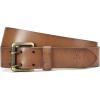image:imageCHAOREN Work Belts for Men Heavy Duty  15 Full Grain Leather Belt Casual  Fully Adjustable Double ProngClassic Light Brown