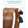 image:imageCHAOREN Work Belts for Men Heavy Duty  15 Full Grain Leather Belt Casual  Fully Adjustable Double ProngClassic Light Brown