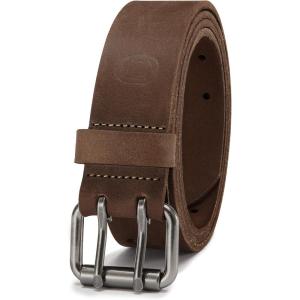 image:imageCHAOREN Work Belts for Men Heavy Duty  15 Full Grain Leather Belt Casual  Fully Adjustable Double ProngBrown