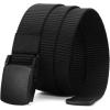image:imageCHAOREN Baseball Boys Belt 125 Nylon Kids Tactical Belt Adjustable for Golf And SoftballBlack