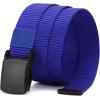 image:imageCHAOREN Baseball Boys Belt 125 Nylon Kids Tactical Belt Adjustable for Golf And SoftballBlue