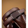 image:imageCHAOREN Mens Dress Belt  Mens Ratchet Belt Leather for Dress Pant  Micro Adjustable Belts Fit EverywhereBrown